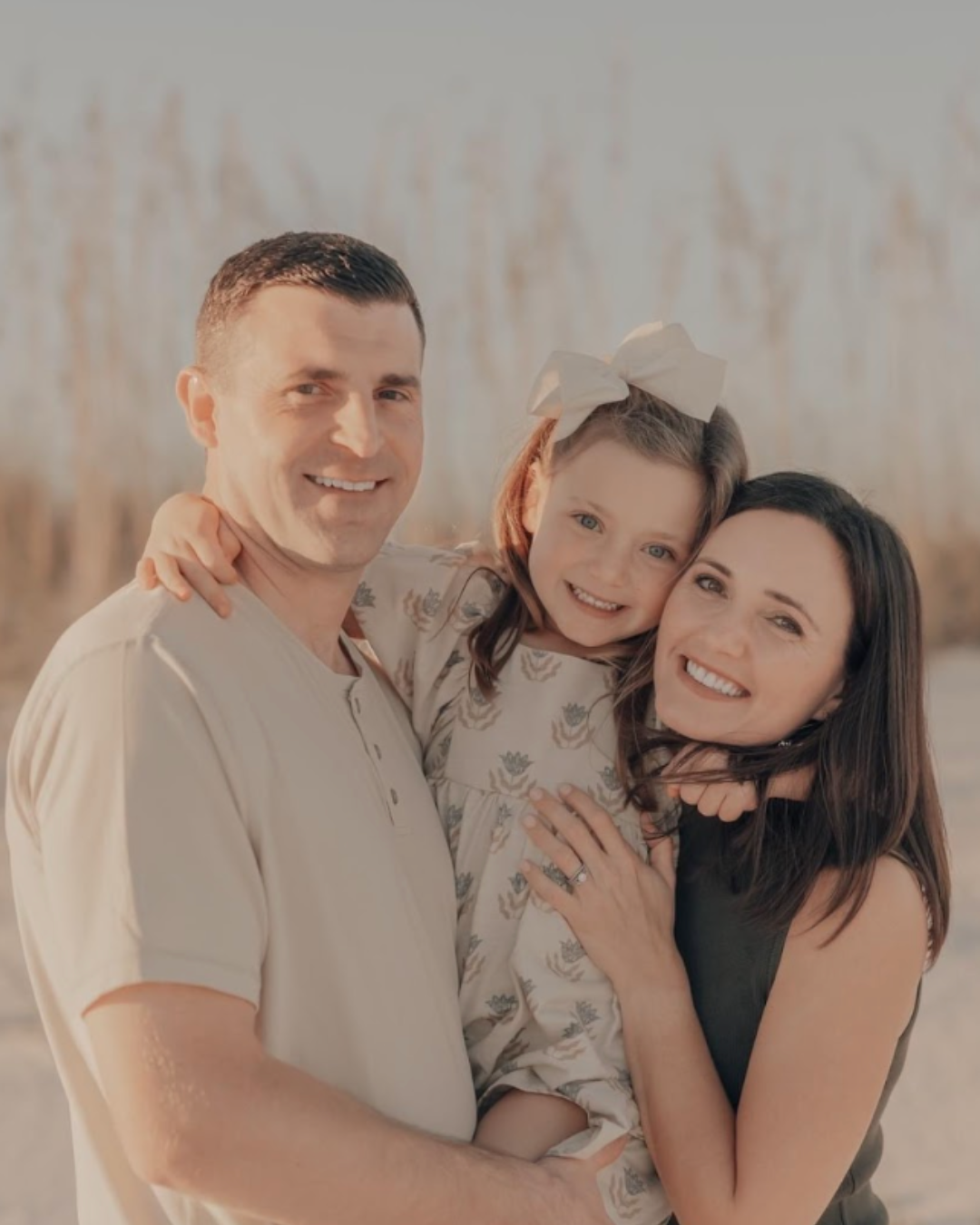 Ashley King with her family